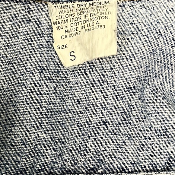 Vintage 80’s LEE Trucker Blue Jean Jacket - Picture 10 of 10